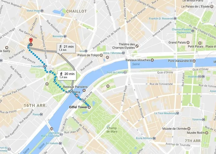 Hotel Eiffel Trocadéro